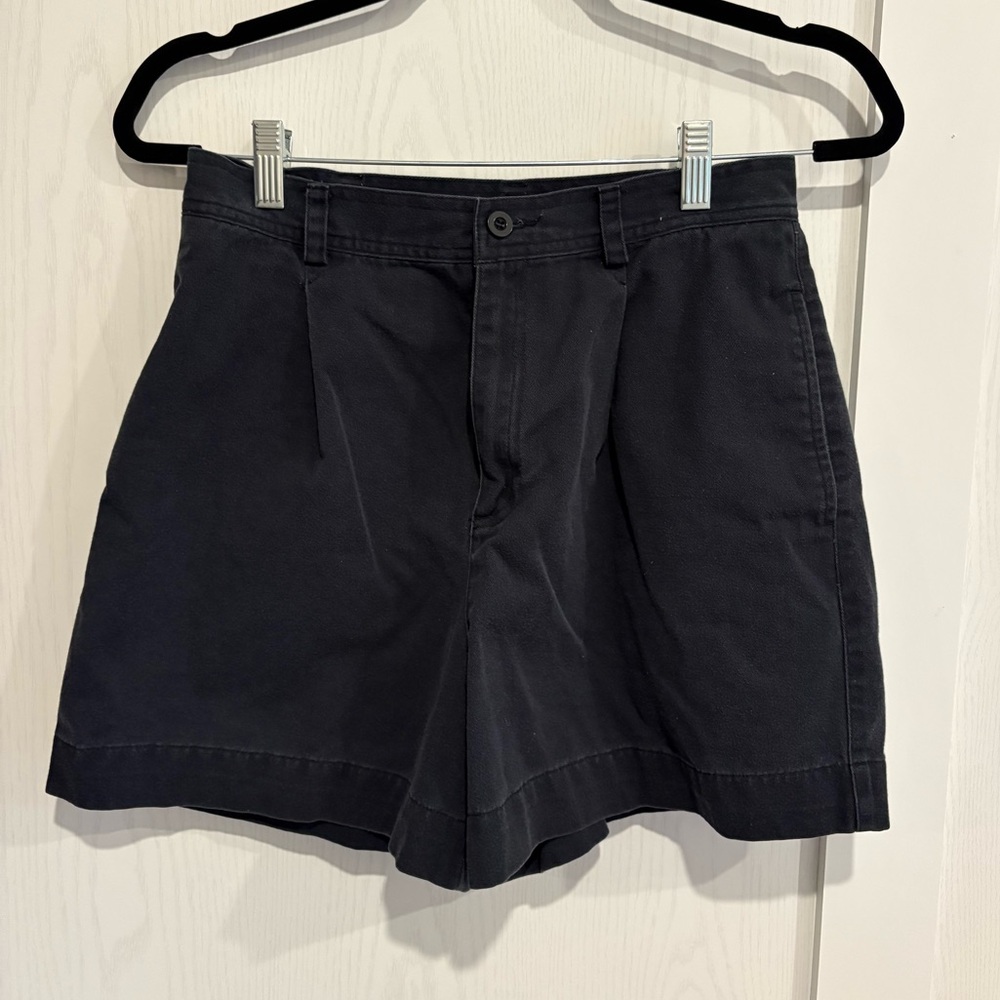 VTG Liz Claiborne Sport Black Cotton Shorts